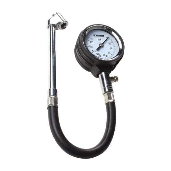 Imagen de Calibrador de carátula profesional HD con manguera rango (0-160 PSI) CCPM-160