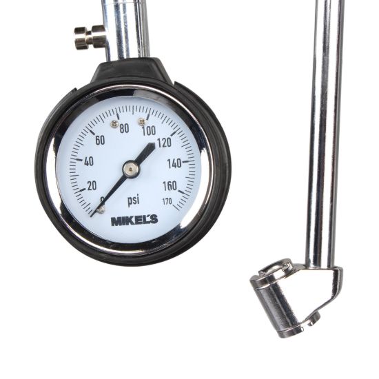 Imagen de Calibrador de carátula profesional HD con manguera rango (0-160 PSI) CCPM-160