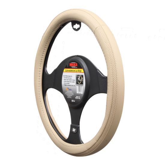 Imagen de Cubre volante tipo piel, color camello CU-PC