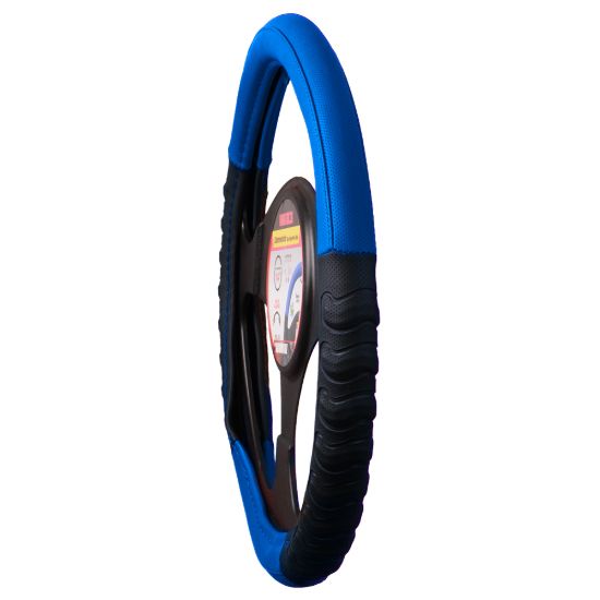Imagen de Cubre volante tipo deportivo, color azul CU-3