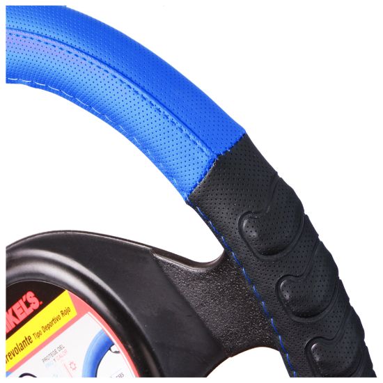 Imagen de Cubre volante tipo deportivo, color azul CU-3