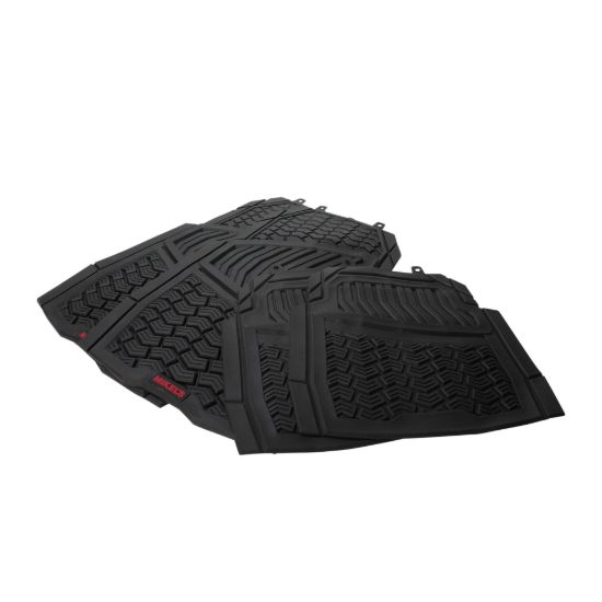 Imagen de Tapete para auto de hule, negro con velcro  TA-5