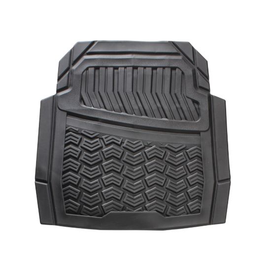 Imagen de Tapete para auto de hule, negro con velcro  TA-5