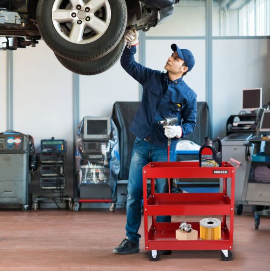 Imagen de Carrito de servicio con triple charola CS-3