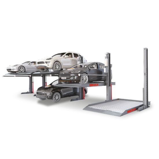 Imagen de Rampa elevadora para estacionamiento 2 postes, instalación bajo techo 2.3 ton (Unidad B) REE-2100B