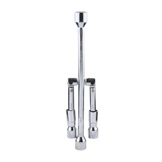 Imagen de Llave de cruz plegable 14” (13/16” - 3/4” - 17mm - 7/8”) CC-14P