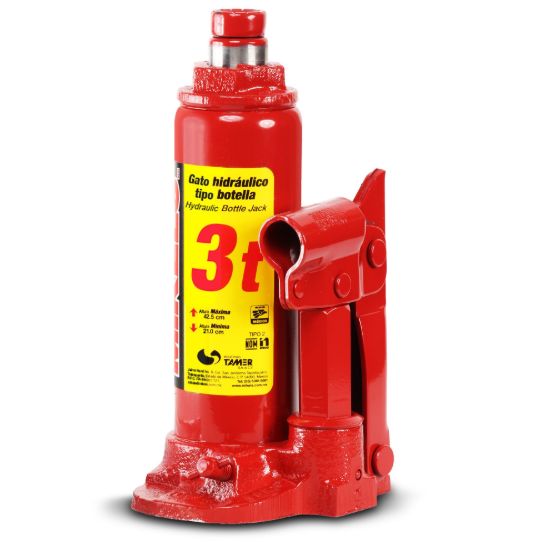 Imagen de Gato hidráulico de botella con tornillo de extensión (3 ton) GH-3