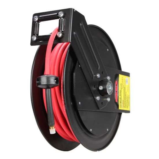 Imagen de Carrete de acero con manguera, 1/4” sistema retráctil (15 mts) CAM-3