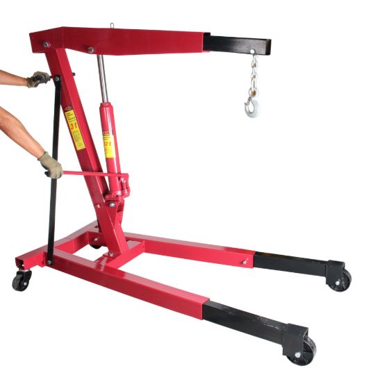 Imagen de Pluma hidráulica para motor con extensiones frontales (3 ton) T-3000
