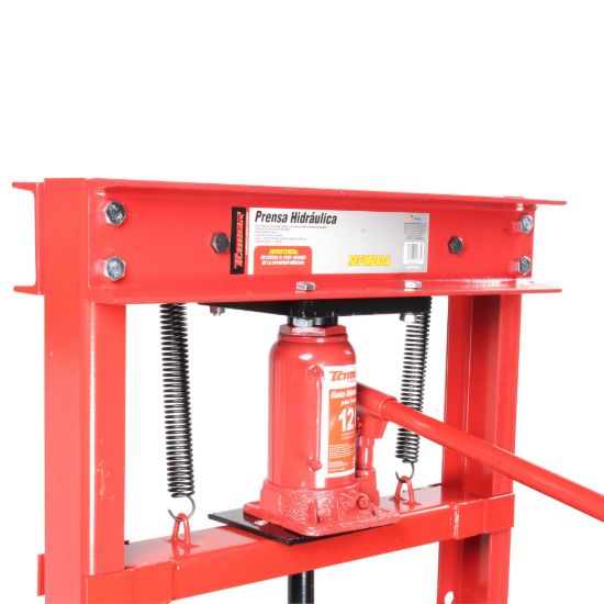 Imagen de Prensa hidráulica con gato hidráulico (12 ton) PHT-12