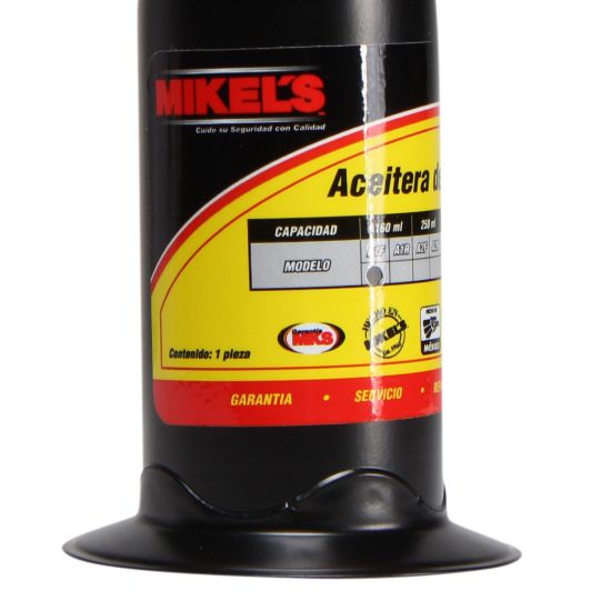 Imagen de Aceitera de presión, bote de acero, tubo flexible (160 ml) A1F