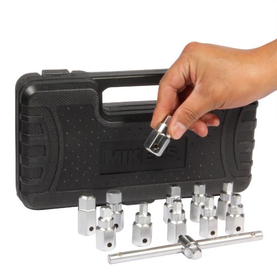 Imagen de Kit juego de dados y llaves 3/8" para tapón de carter SDHDA-12