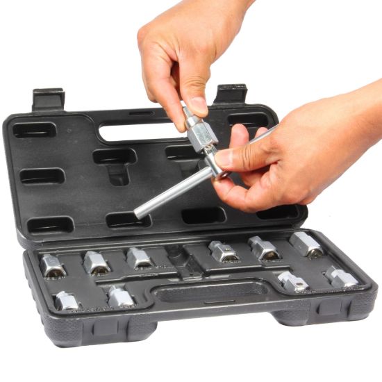 Imagen de Kit juego de dados y llaves 3/8" para tapón de carter SDHDA-12