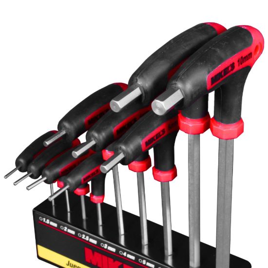 Imagen de Juego de llaves allen® milimétricas, mango "T" JLLM-9