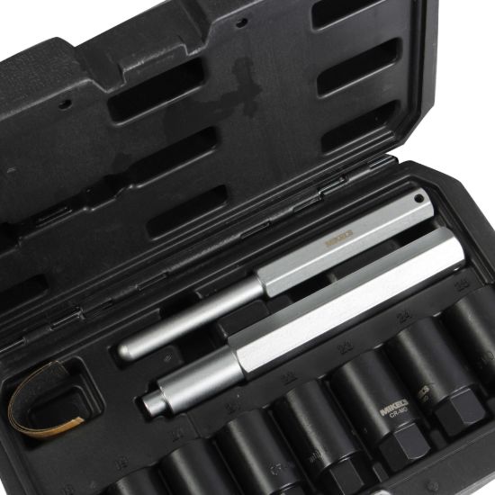 Imagen de Kit dados extractores para birlos y tuercas de seguridad (10 pzas) KDBS-10