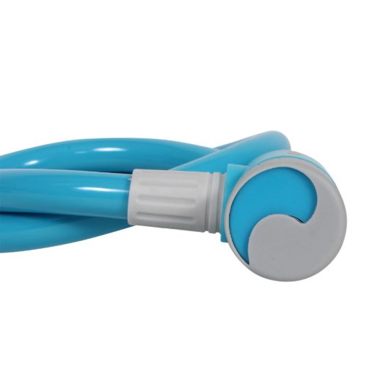 Imagen de Cable candado con llaves, color azul (65 cms) CCA-65