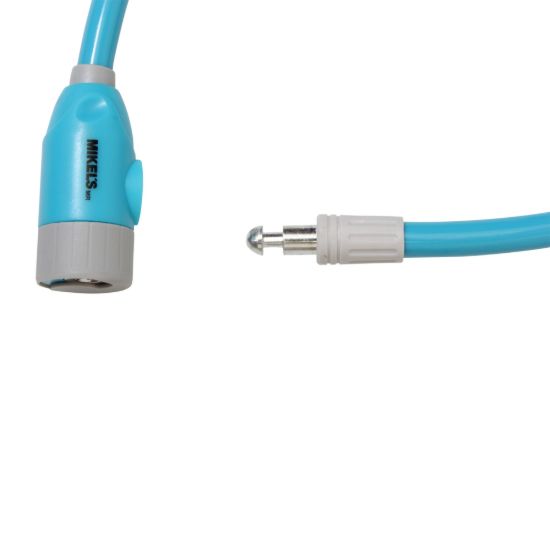 Imagen de Cable candado con llaves, color azul (65 cms) CCA-65