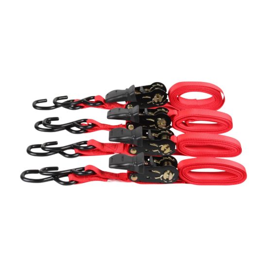 Imagen de Ganchos tensores con matraca 4 pzas (4.5 mts, 450 kgs) T-3M