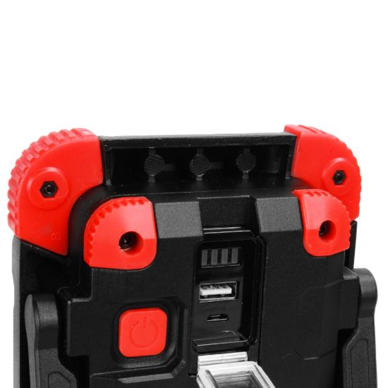 Imagen de Lámpara Reflector LED (10W recargable) Uso Rudo  RIT-1000