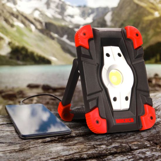 Imagen de Lámpara Reflector LED (10W recargable) Uso Rudo  RIT-1000