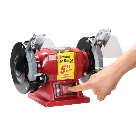 Imagen de Esmeril de Banco 5” (1/3 HP, 150 W, 3.450 RPM) ED-5
