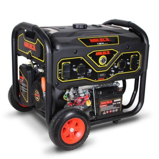 Imagen de Generador de corriente eléctrica motor 4 tiempos (5,500 W / 15 HP) GCE-5500