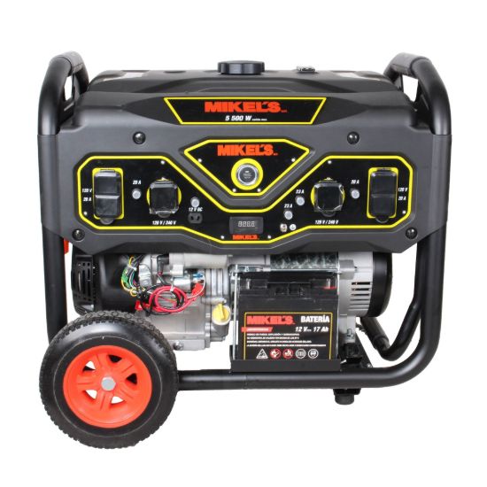 Imagen de Generador de corriente eléctrica motor 4 tiempos (5,500 W / 15 HP) GCE-5500
