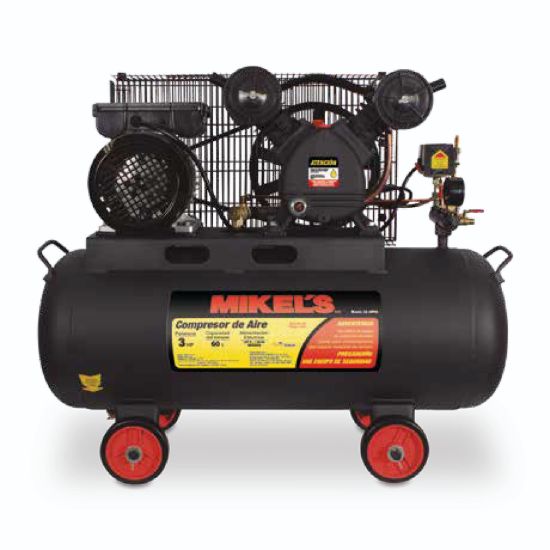 Imagen de Compresor de aire 3 HP con banda (60 lts) CA-3HP60