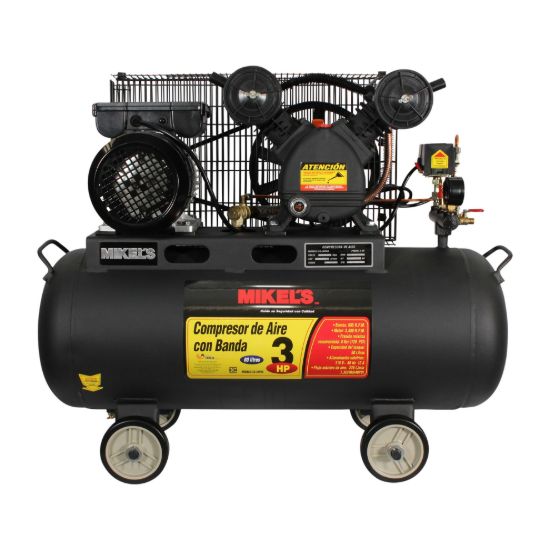Imagen de Compresor de aire 3 HP con banda (60 lts) CA-3HP60