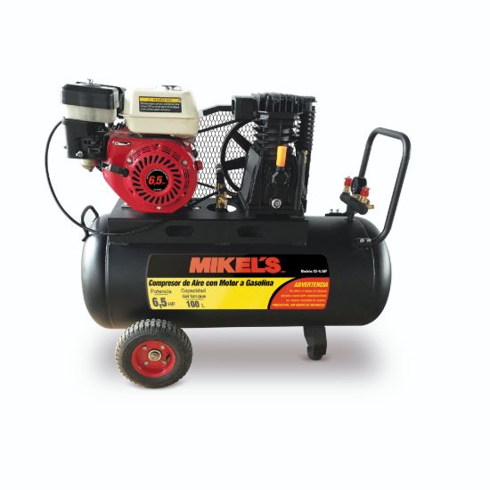 Imagen de Compresor de aire 6.5 HP Motor a Gasolina (100 lts) CG-6.5HP