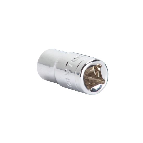 Imagen de Dado corto 1/4” Milimétrico 7 mm  6 puntas DC-0725