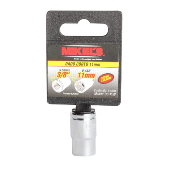 Imagen de Dado corto 3/8” Milimétrico 11 mm DC-1138