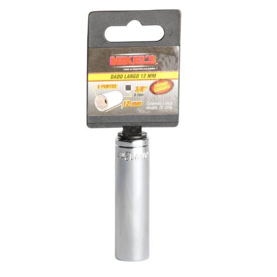Imagen de Dado largo 3/8” Milimétrico 12 mm 6 puntas DL-1238