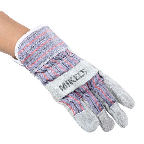 Imagen de Guantes para trabajo de carnaza con loneta GCL-2