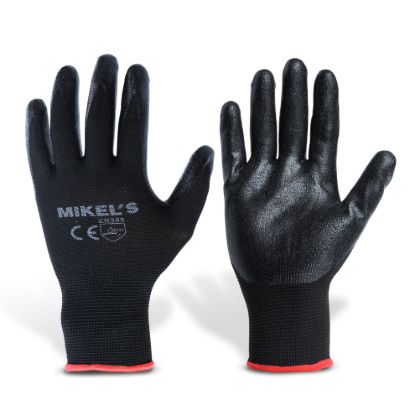 Imagen de Guantes para trabajo de nylon con espuma de nitrilo (CH) GEN-2S