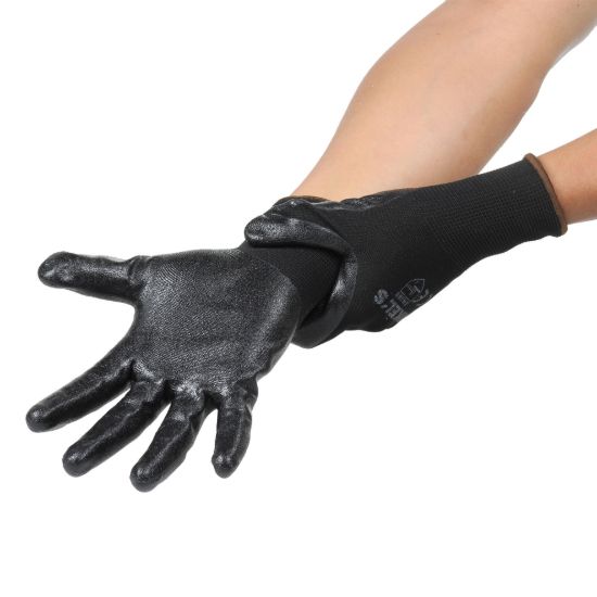 Imagen de Guantes para trabajo de nylon con espuma de nitrilo (G) GEN-2G