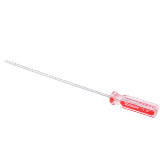 Imagen de Desarmador cruz 1/8" x 6", barra acero cromado, mango PVC DC-186