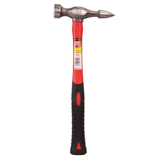 Imagen de Martillo para laminero desabollador fino de bola, mango de fibra de vidrio (11 oz) MLFB-11