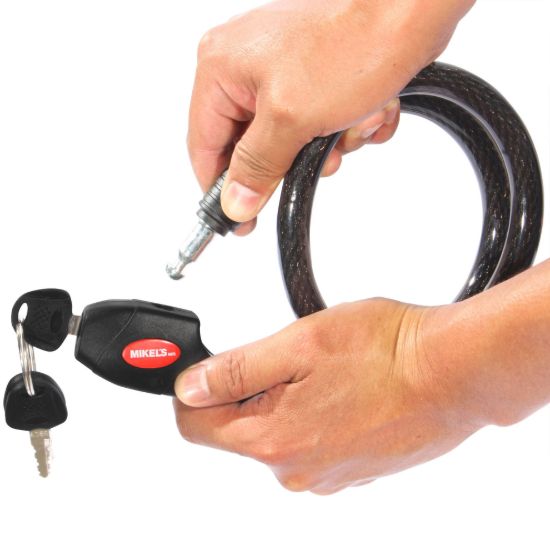 Imagen de Cable candado con llaves (80 cms) C-1590