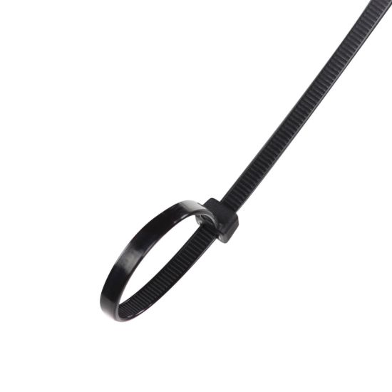Imagen de Cinchos de plástico 2.5x190 mm, 100 pzas, Negro CDP100-25X190