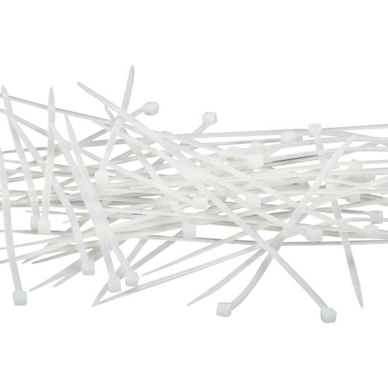 Imagen de Cinchos de plástico 4.6x300 mm, 100 pzas, Blanco CDP100-46X300B