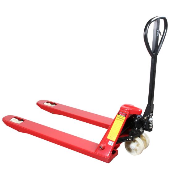 Imagen de Patín hidráulico transpaleta con ruedas de nylon sistema tándem (3 ton) TMK-3N