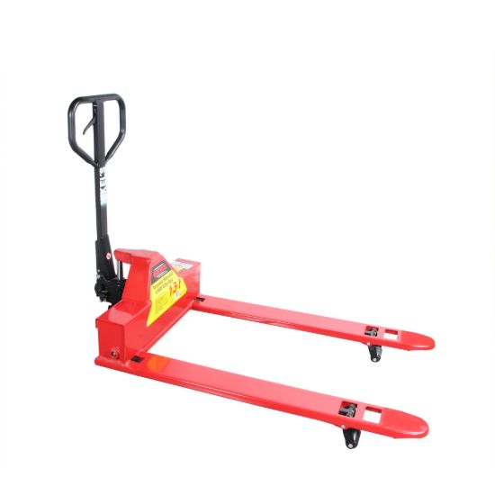 Imagen de Patín hidráulico transpaleta con ruedas de nylon Extra baja 4 way (1.5 ton) TMK-1.54WEB