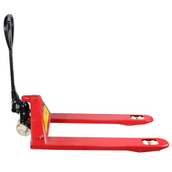 Imagen de Patín hidráulico transpaleta con ruedas de nylon sistema tándem (5 ton) TMK-5