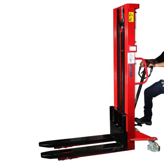 Imagen de Montacargas hidráulico manual, 3 mts elevación, (1 ton) MH-1030