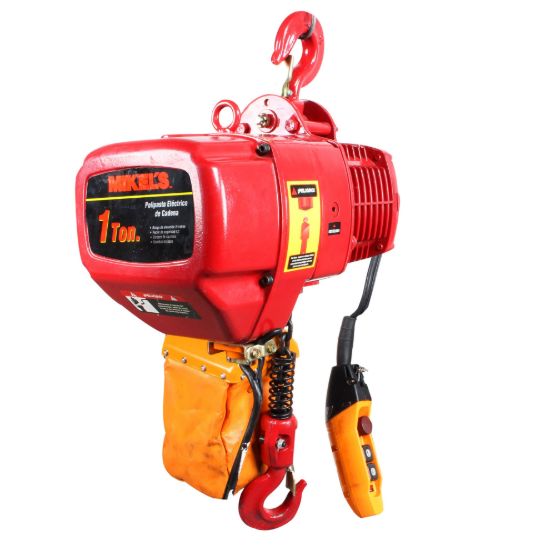 Imagen de Polipasto eléctrico de cadena (1 ton, cadena 3 mts) PEC-1000